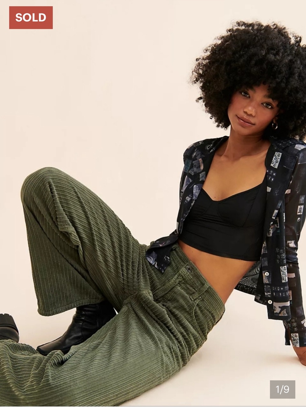 AGOLDE Low Slung Baggy Corduroy Pants